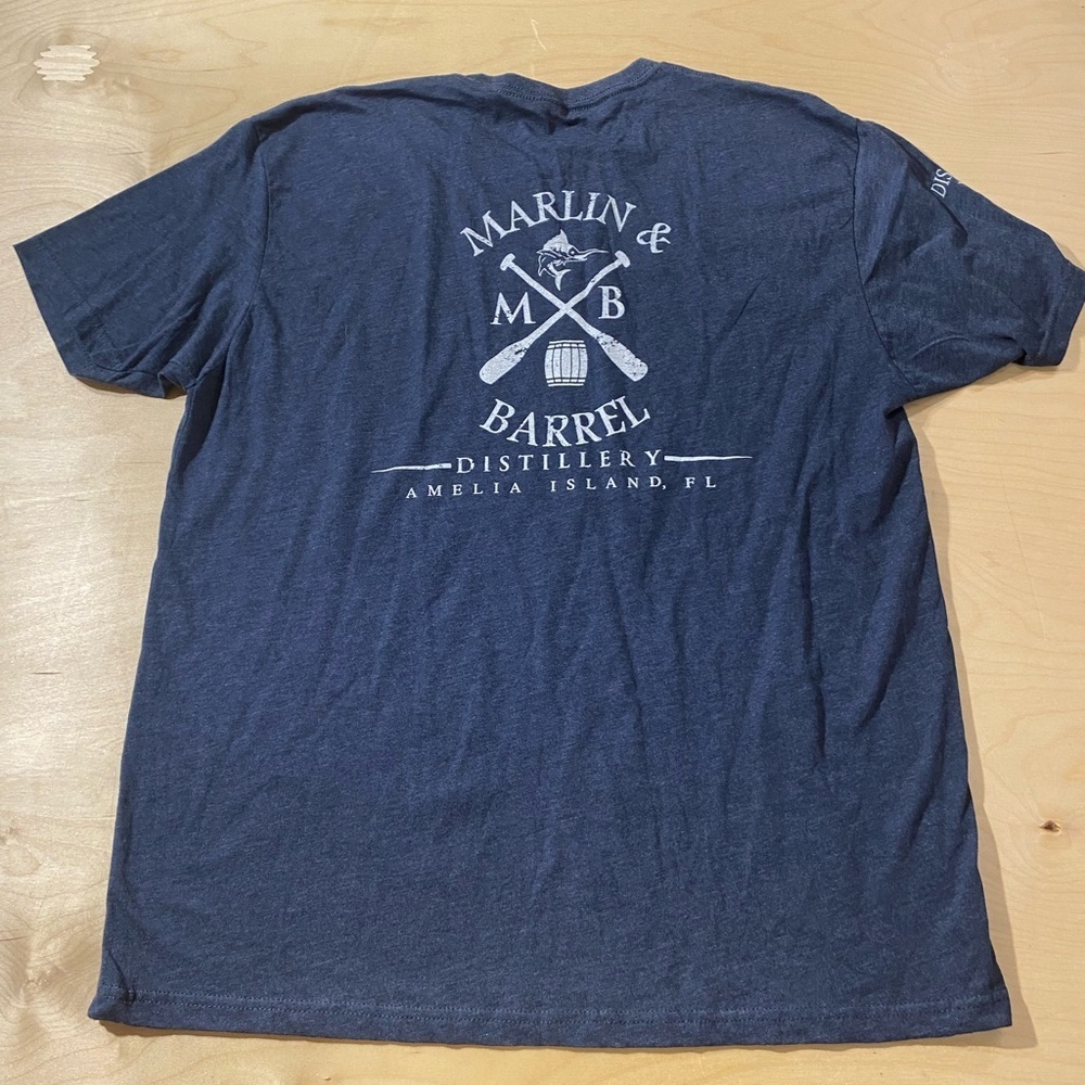 Next Level Apparel Navy Graphic Tee XL (PB) - Picture 9 of 9